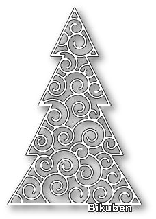 Poppystamps - Dies - Twirly Whirly Tree