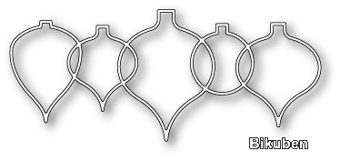 Memory Box - Ornament Border Outline Die