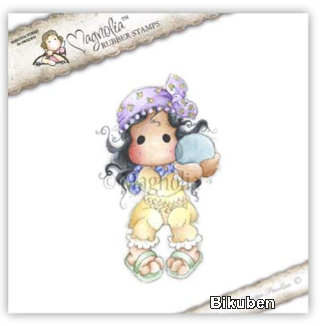 Magnolia - Pink Lemonade - Gypsy Tilda Stamp