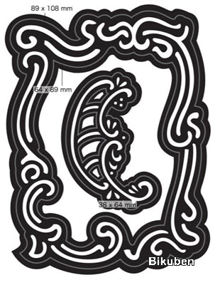 Couture Creations - Nesting Dies - Paisley Border