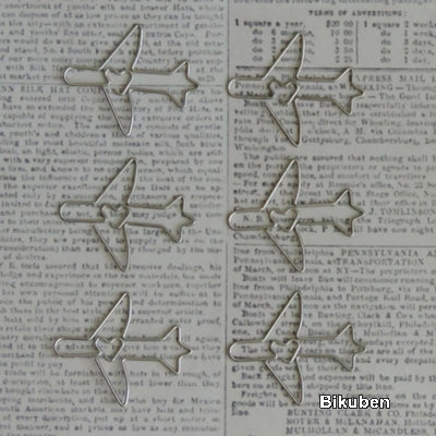 Maya Road - Metal Vintage Trinkets - Plane clips