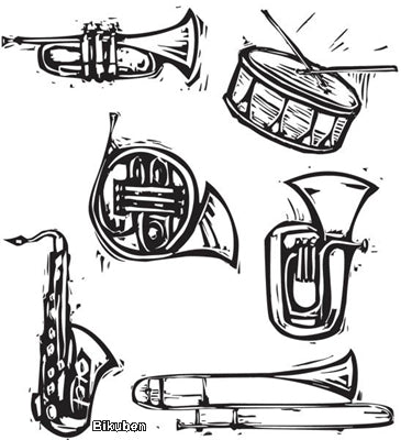 Tim Holtz Collection - Carved Instruments - Stamps