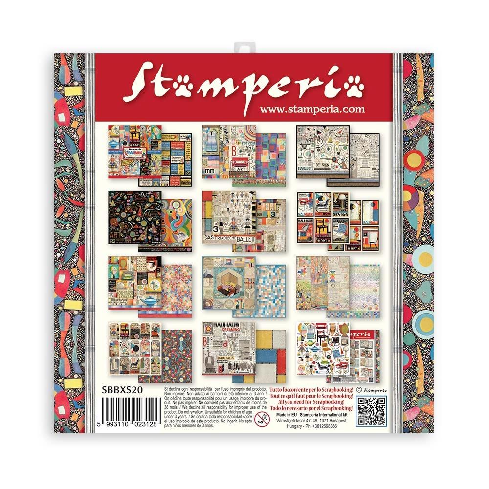 Stamperia - Bauhaus - Paper Pack - 10 pk -    6 x 6"