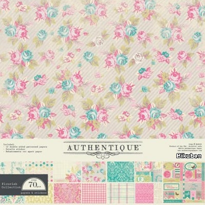 Authentique - Flourish - 12x12" Collection Pack