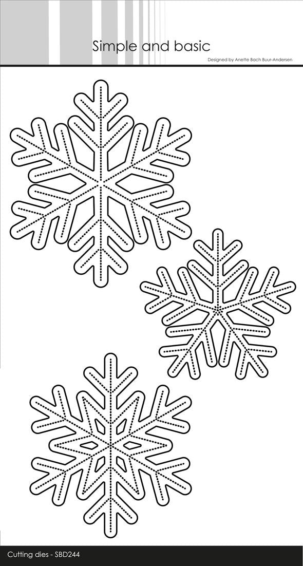 Simple and Basic - Dies - XL Snowflakes