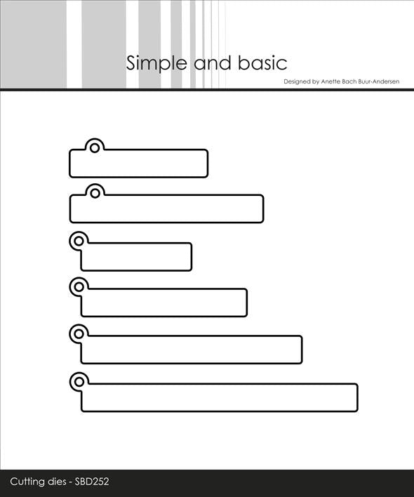 Simple and Basic - Dies - Banners with hanger