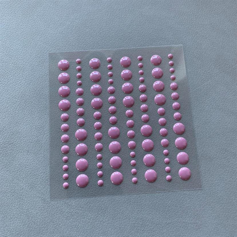 Simple and Basics - Enamel Dots - Old Rose