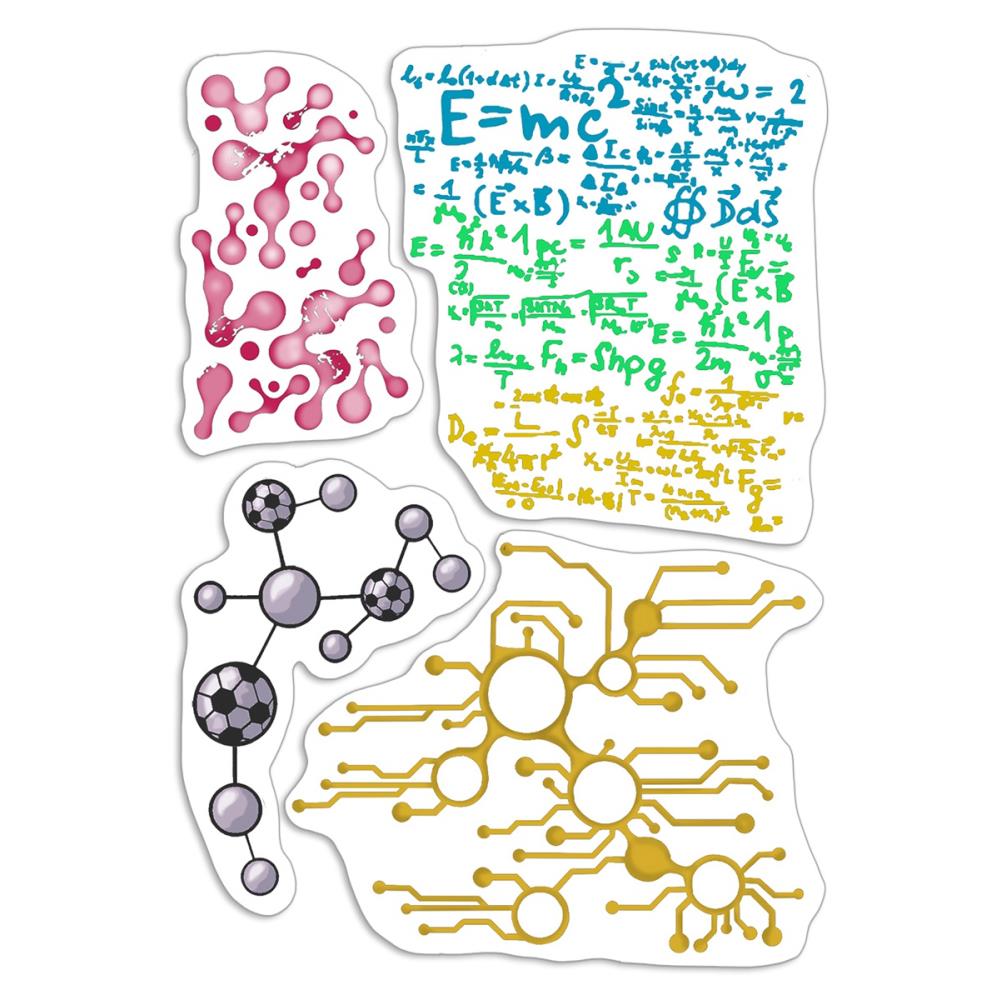 Ciao Bella - Clear Stamps - Bad Girls - Cluster