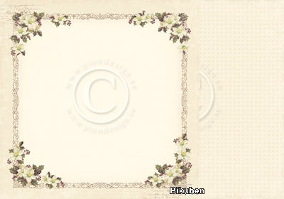 Pion Design - Days of Winter - Christmas Flower 12x12"