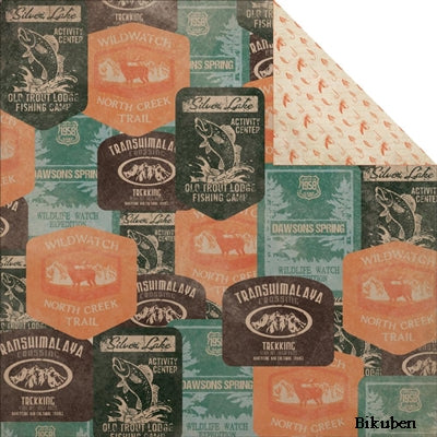 KaiserCraft - Outdoor Trail - Timber 12x12"