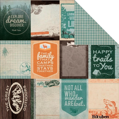 KaiserCraft - Outdoor Trail - Swag 12x12"