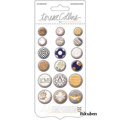 Teresa Collins - Life Emporium - Decorative Brads
