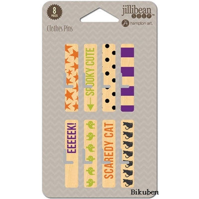 Jillibean Soup - Halloween - Black Cat Clothespin