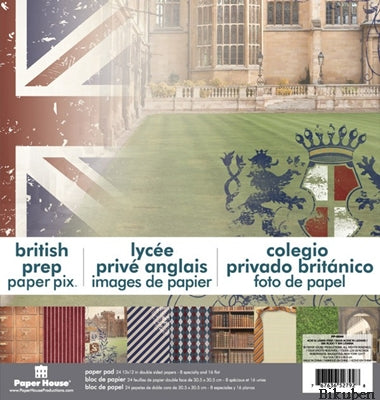 Paper House - British Prep - 12x12" Paper Pad