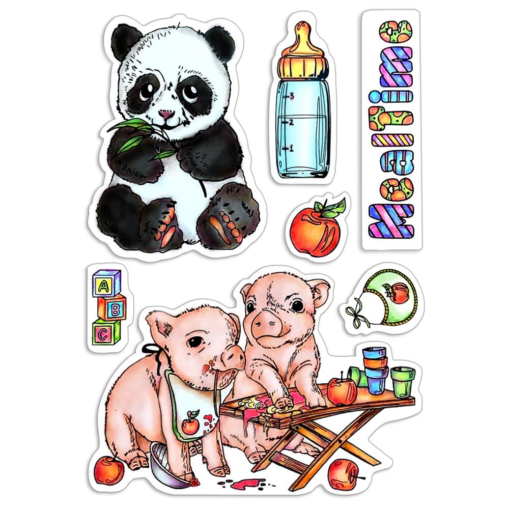 Ciao Bella - Clear Stamps - My First Year -  Mealtime