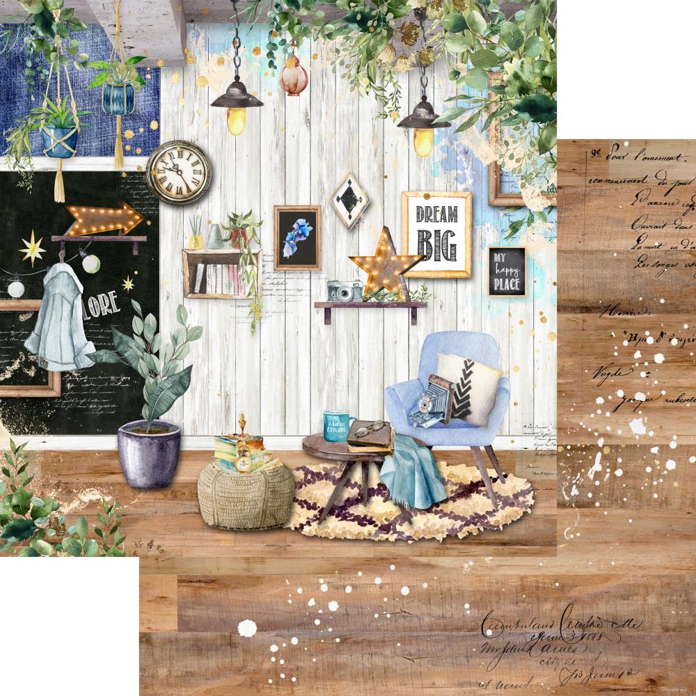 Asuka Studio - Play - My happy place  -  12 x 12"