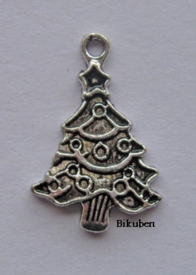 Kort & Godt - Charms - Juletre Sølv