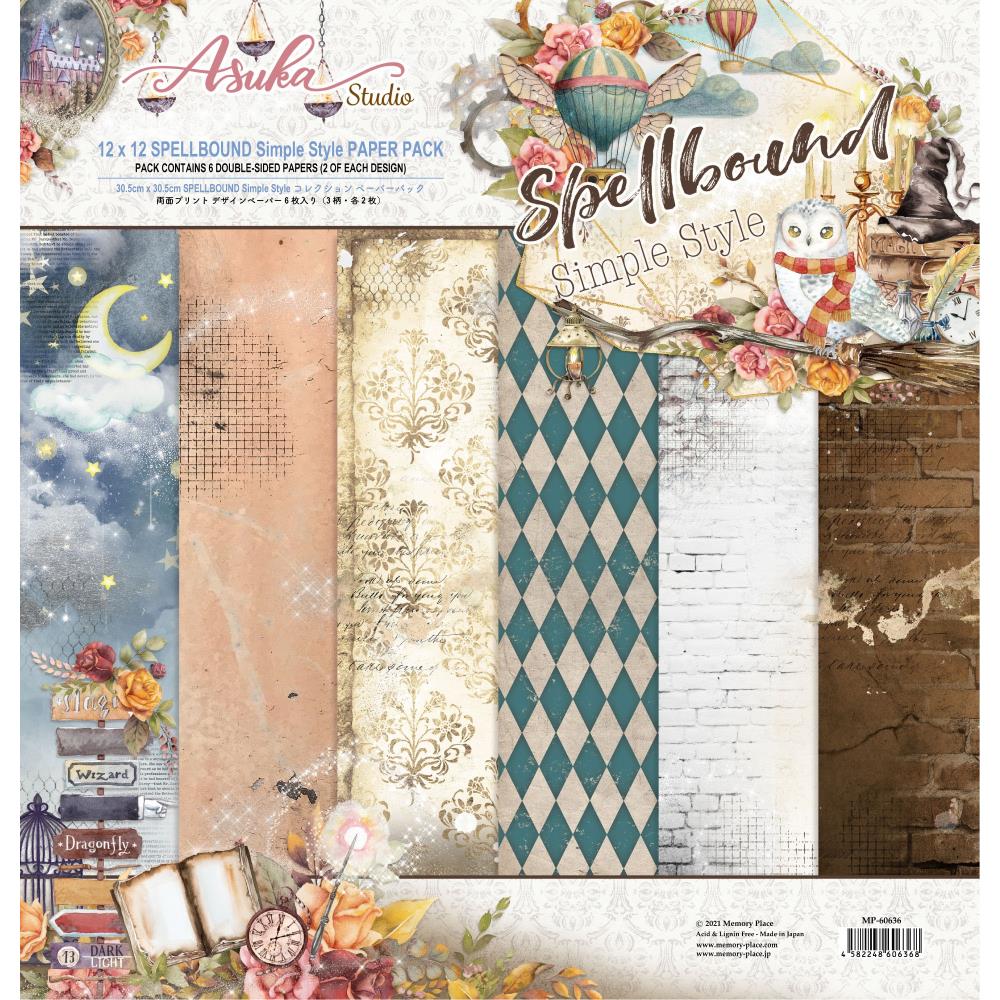 Asuka Studio - Spellbound - Simple Style Collection pack - 12 x 12"