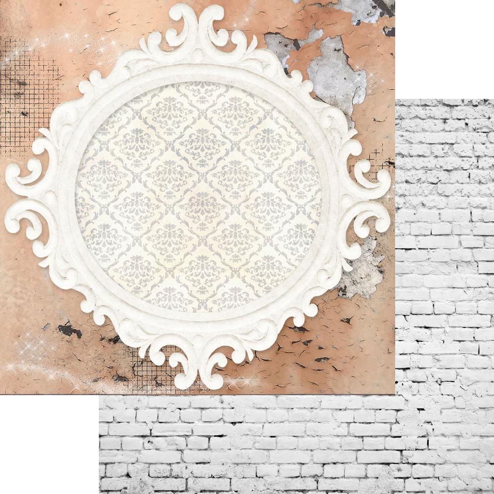 Asuka Studio - Brick Wall & Frames - Charmed - 12 x 12"
