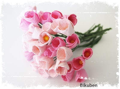 Papirdesign - Tulipaner - Rosa