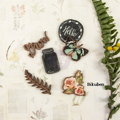 Prima - Forever Green - Wood Icons