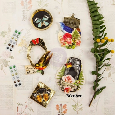 Prima - Forever Green - 3D Stickers