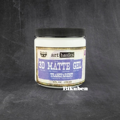 Art Basic by Finnabair - 3D Matte Gel 8oz.