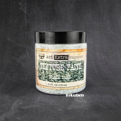 Art Extravagance by Finnabair - Texture Paste - Black Sand 8,5oz