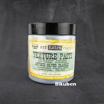 Art Extravagance by Finnabair - Texture Paste - Antique Silver Crackle