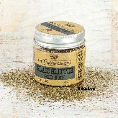 Art Ingredients by Finnabair - Glass Glitter - Gold Rush