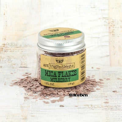Art Ingredients by Finnabair - Mica Flakes - Mulberry
