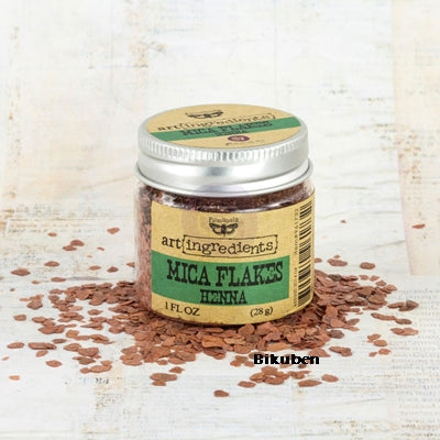 Art Ingredients by Finnabair - Mica Flakes - Henna