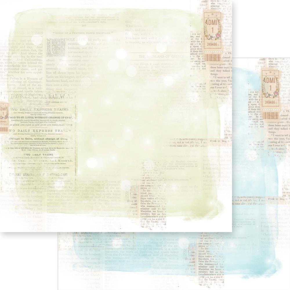 Asuka Studio - Enjoy the ride - Simple Style - Paper Pack - 12 x 12"