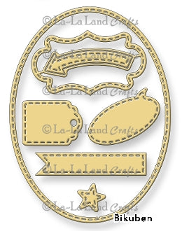 LaLa Land - Stitched Elements Dies