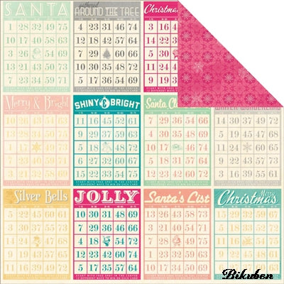 BoBunny - Candy Cane Lane - Holiday 12x12"