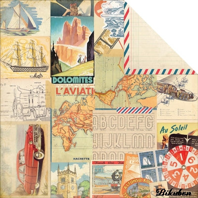 BoBunny - Souvenir - Journey 12x12"