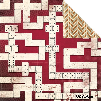 BoBunny - Wild Card - Dominoes 12x12"