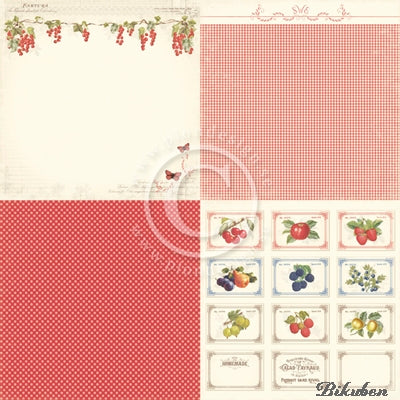 Pion Design - Siri's Kitchen - Red Currants 6x6 Tum
