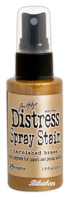 Distress Spray Stain: Tarnished Brass - Metallic