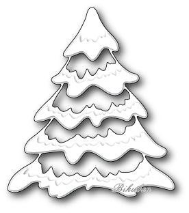 Memory Box - Snowy Tree dies