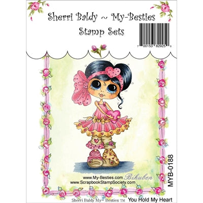 My Besties - Clear Stamp - You Hold My Heart