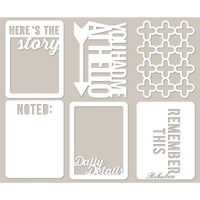 Jillibean Soup - Mini Placemat Cards - Here's the Story