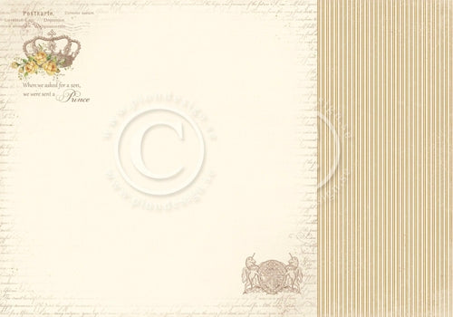 Pion Design - My Beloved Son - Prince Anton 12 x 12"