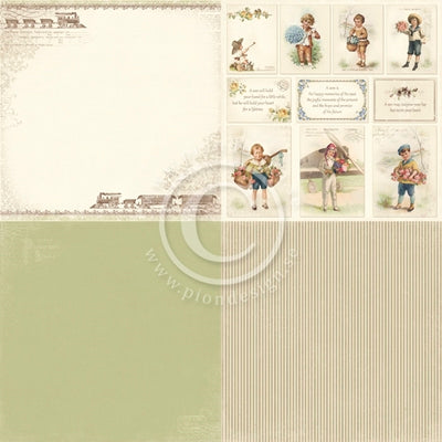 Pion Design - My Beloved Son - Martin's Train 6 x 6"."