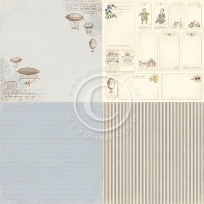 Pion Design - My Beloved Son - Albin's Zeppelins 6 x 6"."