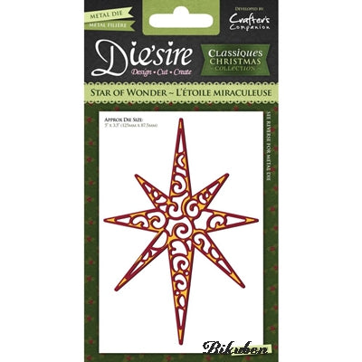 Die'sire - Cutting Die - Christmas - Star of Wonder