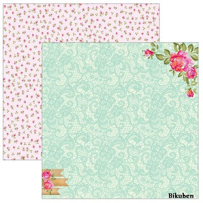 Marion Smith Designs - Posh - Rose Tea 12x12"
