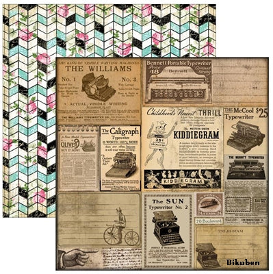 Marion Smith Designs - Romance Novel 2 - Telegram 12x12"