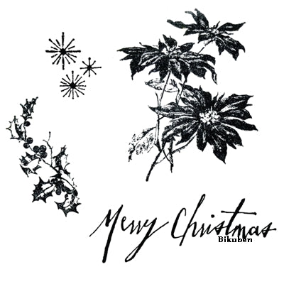 Tim Holtz Alterations - Framelits Die Set w/Stamps - Merry Christmas