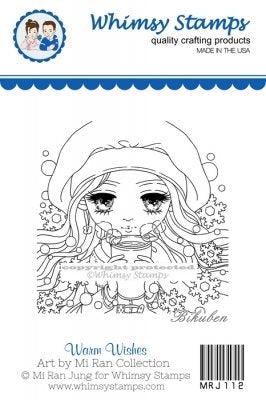 Whimsy Stamps - Cling Mount - Warm Whises